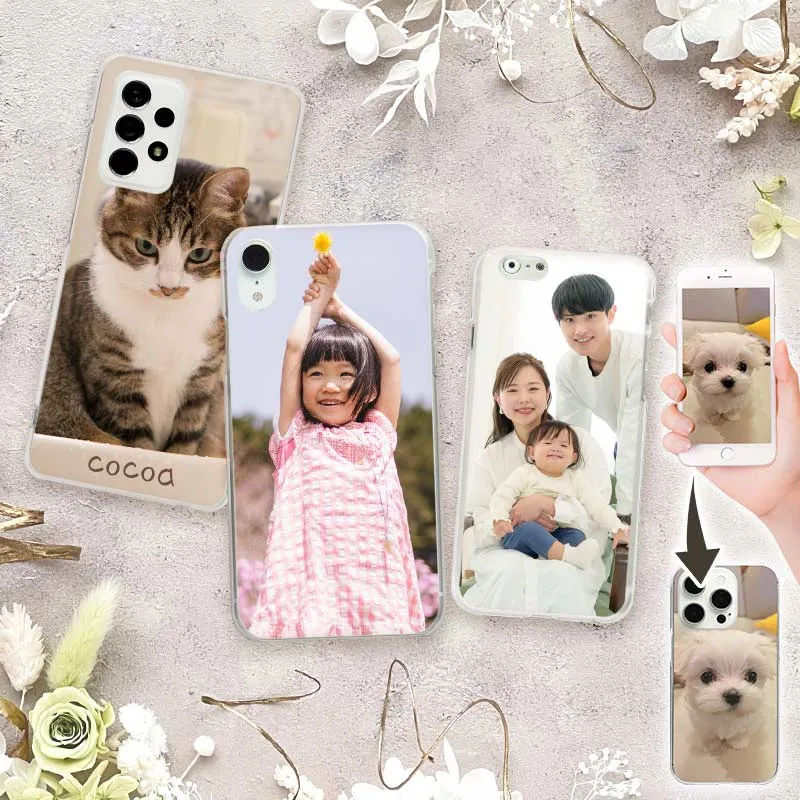 写真プリントGalaxyスマホケース