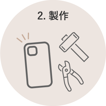 スマホケースの製作