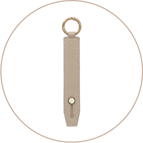 レザーベルト付きスマホケース