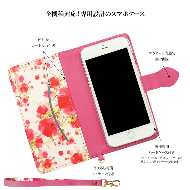 新品【コーチ】iPhone X / XS 手帳型スマホケース 花柄