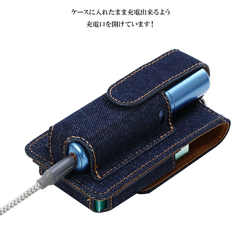 アイコス lil HYBRID ケース アイコスリルケース【レザーorデニム】IQOS lil 専用 アイコス リル リール ハイブリッド カバー  タバコ たばこ 煙草 禁煙 喫煙 電子タバコ 革 皮 レザー PU デニム ジーンズ 布 シンプル 男性 女性 韓国 ギフト 新型 メール便送料無料 