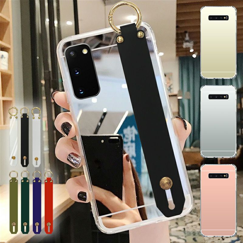 スマホケース スマホカバー Galaxy ケース スマホバンド付き